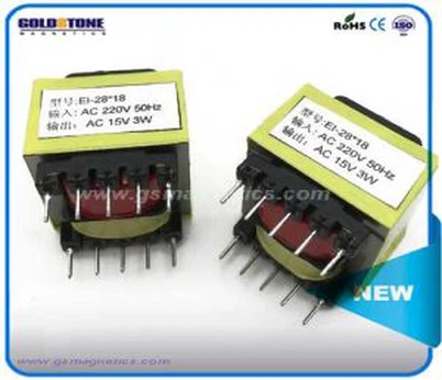 EI28 * 18 små Pin Type Power elektronisk Transformer 220V høj kvalitet 15V Intelligent styring Line